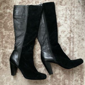 Antonio Melani Leather Suede Boots